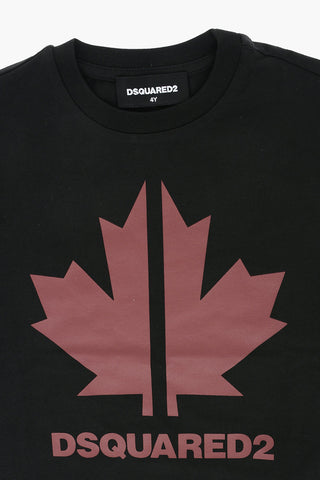 t-shirt girocollo stampa logo