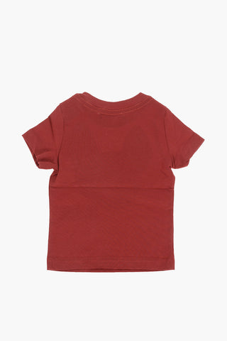 front printed crew-neck t-shirt