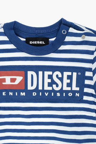 T-shirt TVIKB a Righe Awning con Logo