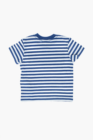 T-shirt TVIKB a Righe Awning con Logo