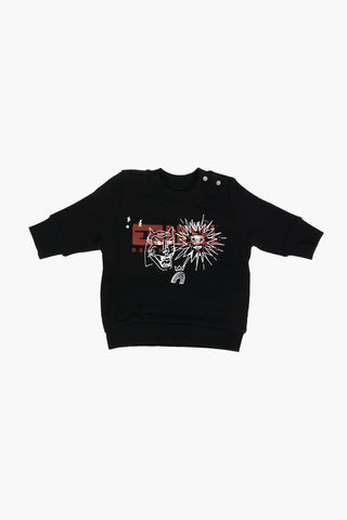 front printed crew-neck SUNGB sweatshirt