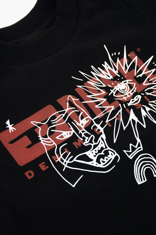 front printed crew-neck SUNGB sweatshirt