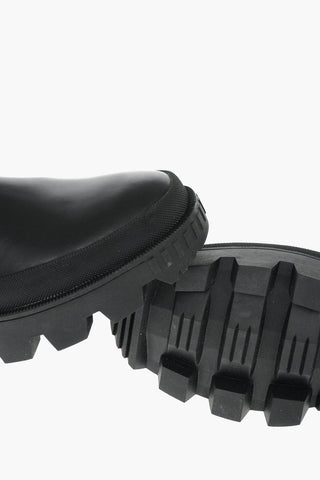 Leather CORALYNE Chelsea Boots with Signature Logo