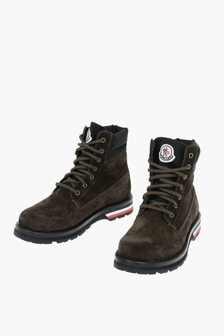Suede VANCOUVER Hiking Boots with Tricolor detail on the Sole