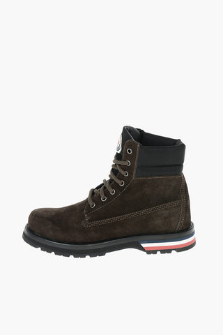 Suede VANCOUVER Hiking Boots with Tricolor detail on the Sole