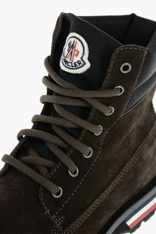 Suede VANCOUVER Hiking Boots with Tricolor detail on the Sole