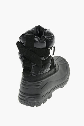 Pull-on SUMMUS BELT Snow Boots embellished with Logoed Belt