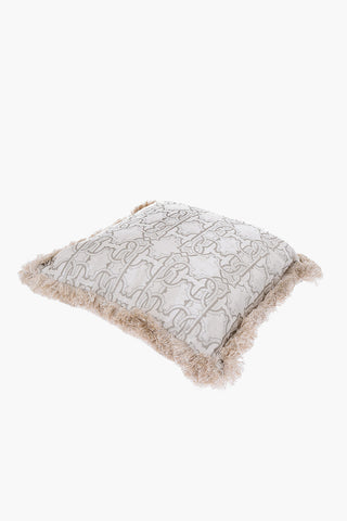 HOME Patterned Fringed ARALDICO NEW Pillow