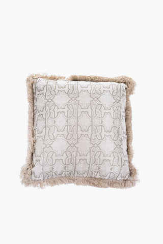 HOME Patterned Fringed ARALDICO NEW Pillow