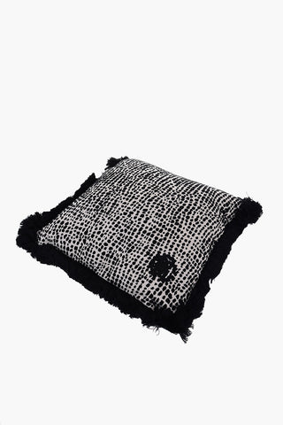 HOME Fringed VELVET SKIN Pillow