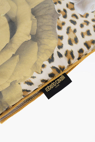 HOME Silk ROSE LEOPARD Plaid