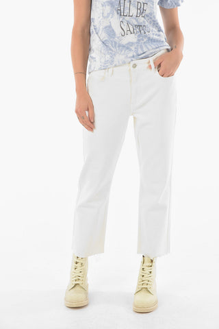Raw Cut Edged BARELY Cropped Fit Bootcut Denims