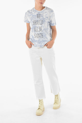 Raw Cut Edged BARELY Cropped Fit Bootcut Denims