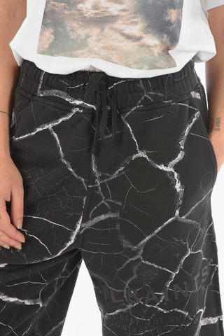 Marble Motif TALIE Jersey Shorts