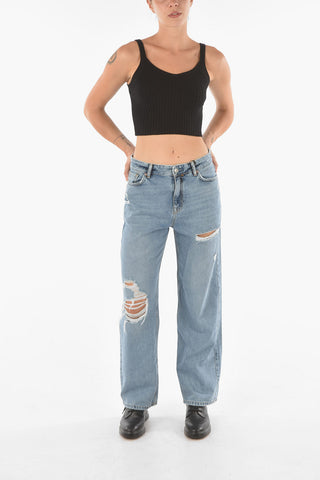 Jeans Boys Fit ASH in Denim Distressed
