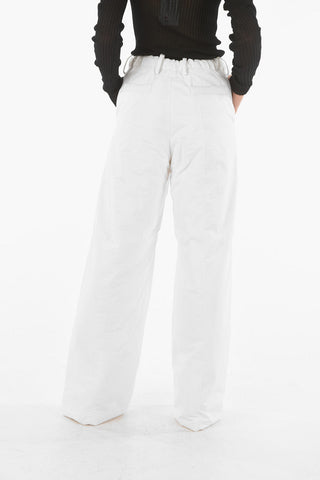 MM6 Flush Pocket Padded Palazzo Pants