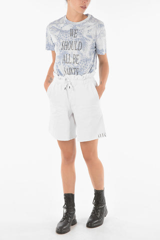Shorts NAVARRE in Jersey con Fondo a Taglio Vivo
