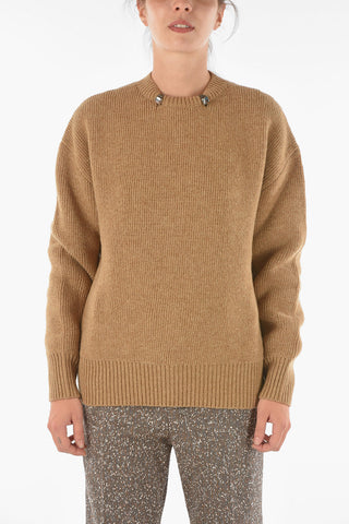 Decorative Ring DOUBLE FACE SHETLAND Pullover