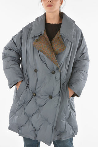 MM1 Padded Kaban Coat with Abstract Patterend Lining