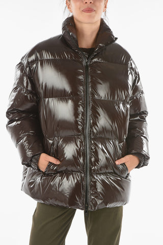 Oversize Puffer SHINY with Removable Hood