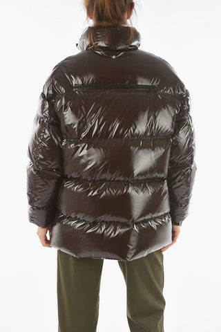 Oversize Puffer SHINY with Removable Hood