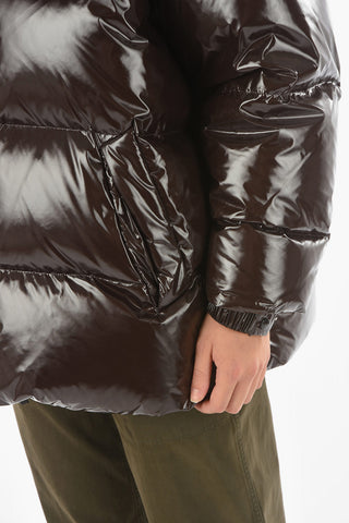 Oversize Puffer SHINY with Removable Hood