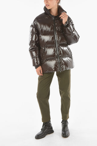 Oversize Puffer SHINY with Removable Hood