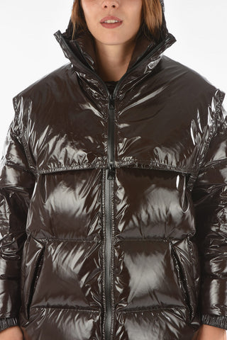 Oversize Puffer SHINY with Removable Hood