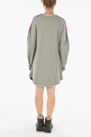 MM6 Fleece Back Wool Minidress