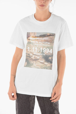 Printed SKYE Crewneck T-shirt