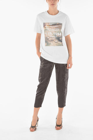 Printed SKYE Crewneck T-shirt