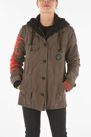 COUTURE Removable Inner Hoodie ROCK PP Parka Jacket