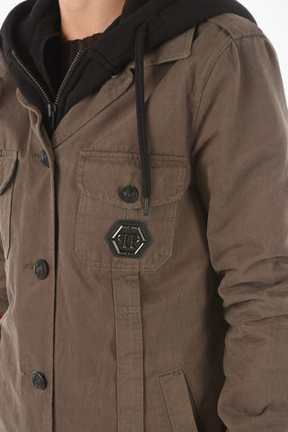 COUTURE Removable Inner Hoodie ROCK PP Parka Jacket