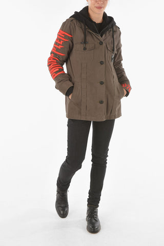 COUTURE Removable Inner Hoodie ROCK PP Parka Jacket