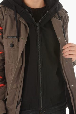 COUTURE Removable Inner Hoodie ROCK PP Parka Jacket