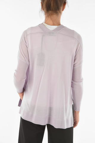Cardigan AFELIA with Logoed Button Fastening