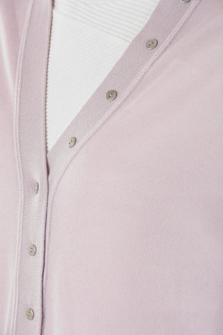 Cardigan AFELIA with Logoed Button Fastening