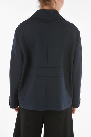 MM6 2 Button Maxi Lapel Blazer
