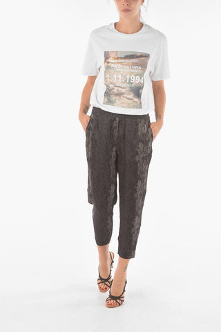 Python Printed NEVE SNAKE Satin Pants