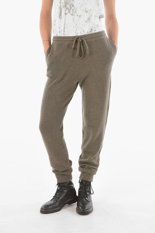 Cuffed RIDLEY Wool and Cashmere Joggers