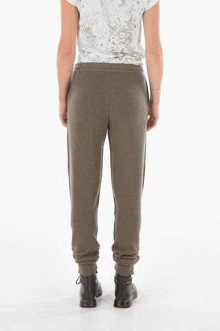 Cuffed RIDLEY Wool and Cashmere Joggers