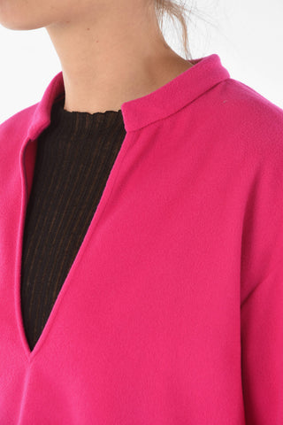 Cashmere V-neck Over fit Sweater