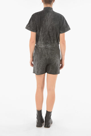 Tie Dye Jersey TIA Playsuit with Drawstring