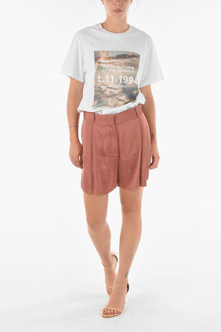 Shorts in Satin RAFAELLA ad 1 Pince