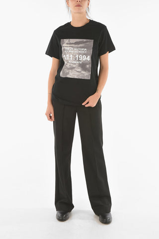 Crew Neck SKYE BOYFRIEND Front Printed T-Shirt