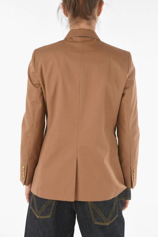 Blazer Doppio Petto Foderato con Spacco Posteriore