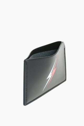 Portacarte DOUBLE BOLT in pelle