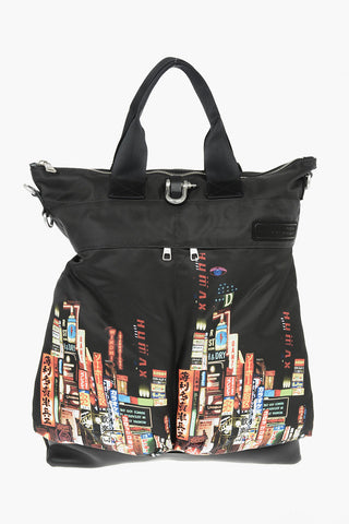 printed multi pockets SHINJUKU backpack