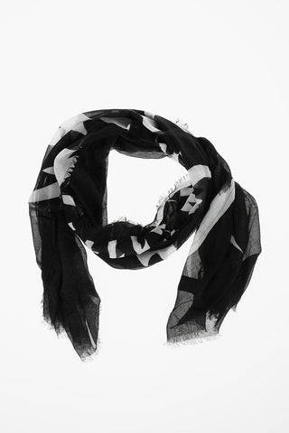 printed FAIRISLE THUNDERBOLT foulard
