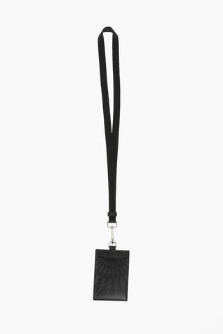 Leather THUNDERBOLT FAIRISLE Badge Holder